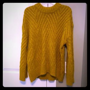 Mustard Yellow Long Sweater